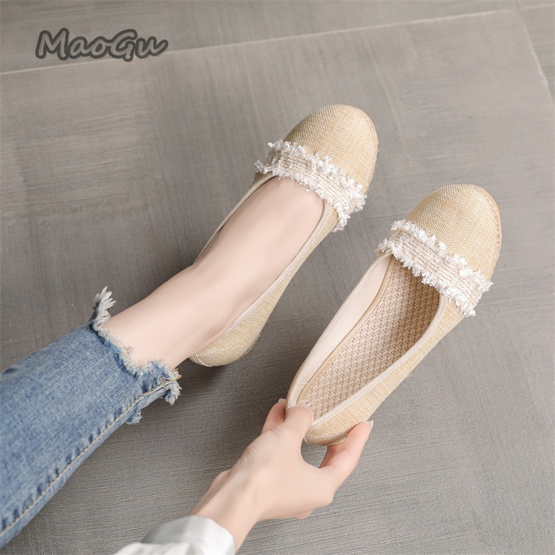 Wedge Espadrille Women - Sapatos femininos de espadrilha com salto