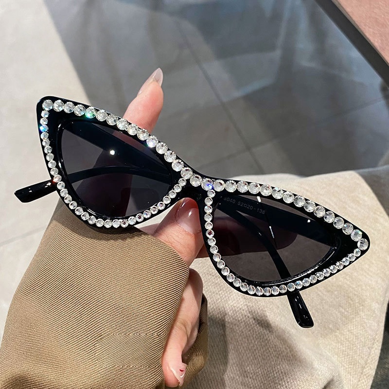 Sunglasses Cat Eye - Vintage de luxo olho de gato