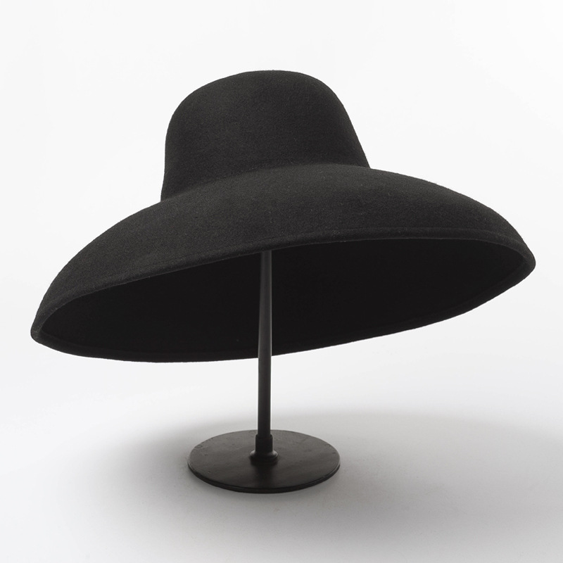 Chapéu clássico de lã com aba  - Hat Floppy Wide avaliação e preço