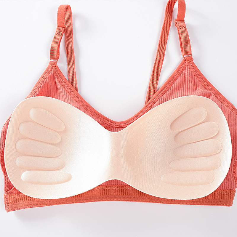Sutiã Sem Fio de Verão para Mu - Bralette Triangle Set avaliação e preço