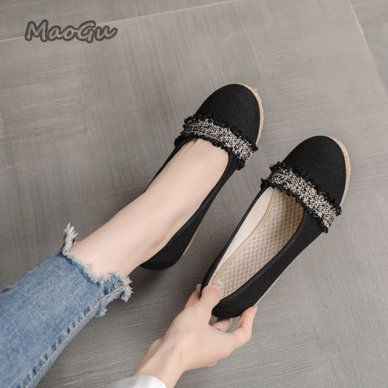 Sapatos femininos de espadrilh - Wedge Espadrille Women avaliação e preço