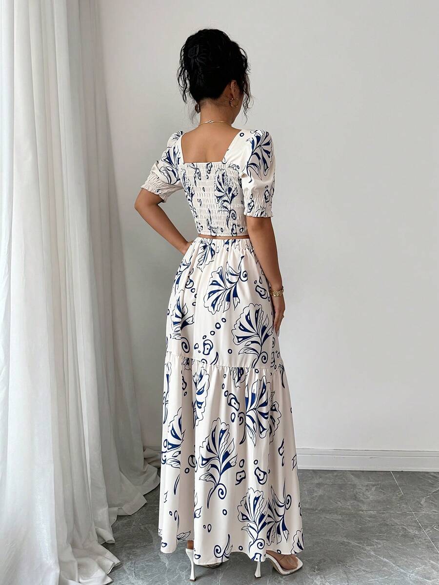 Conjunto Feminino de Verão 202 - Romper Floral Print avaliação e preço
