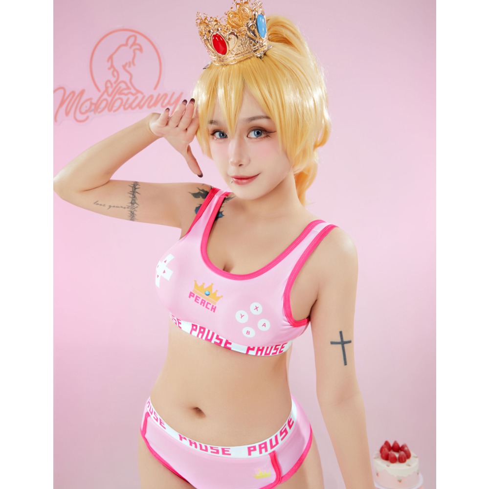 Mobbunny pêssego derivado espo - Bralette Triangle Set avaliação e preço