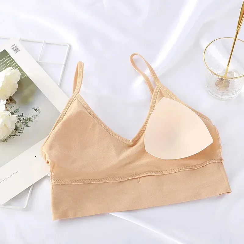 Sutiã Push Up sem costura para - Bralette Triangle Set avaliação e preço