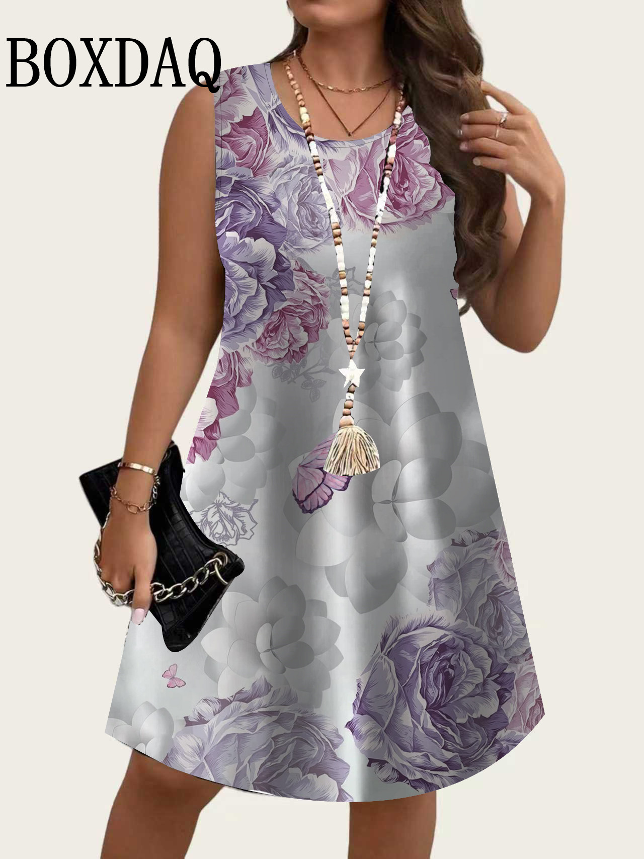 Vestidos Femininos Sem Mangas  - Romper Floral Print avaliação e preço