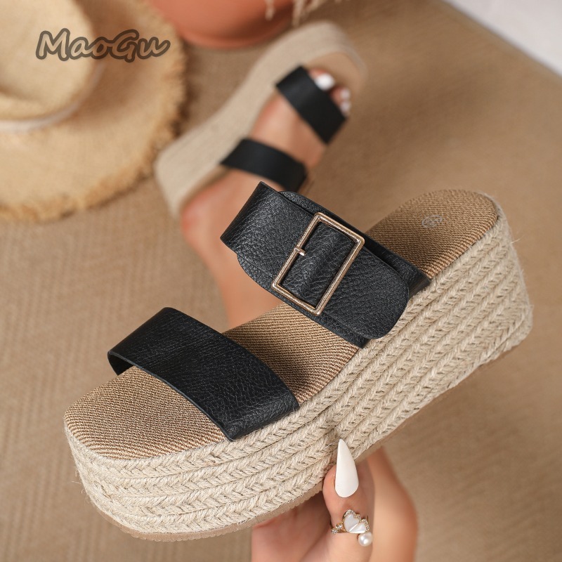 Sandálias Plataforma Femininas - Wedge Espadrille Women avaliação e preço