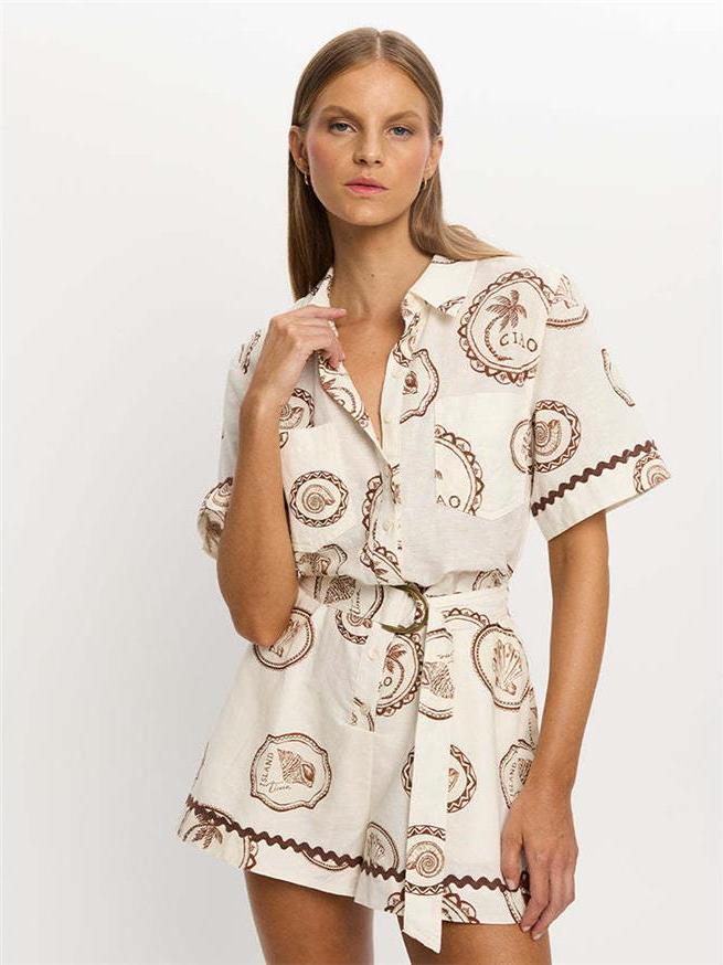Vestido Midi Feminino Elegante - Linen Dress Wrap avaliação e preço