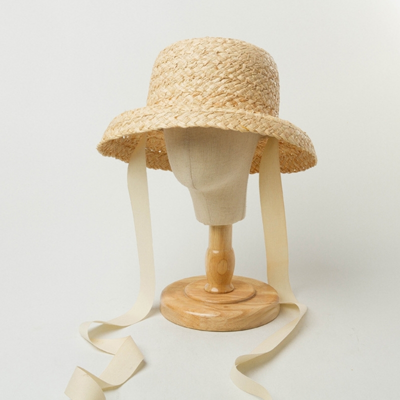 Handwoven Crianças Straw Cap G - Hat Floppy Wide avaliação e preço