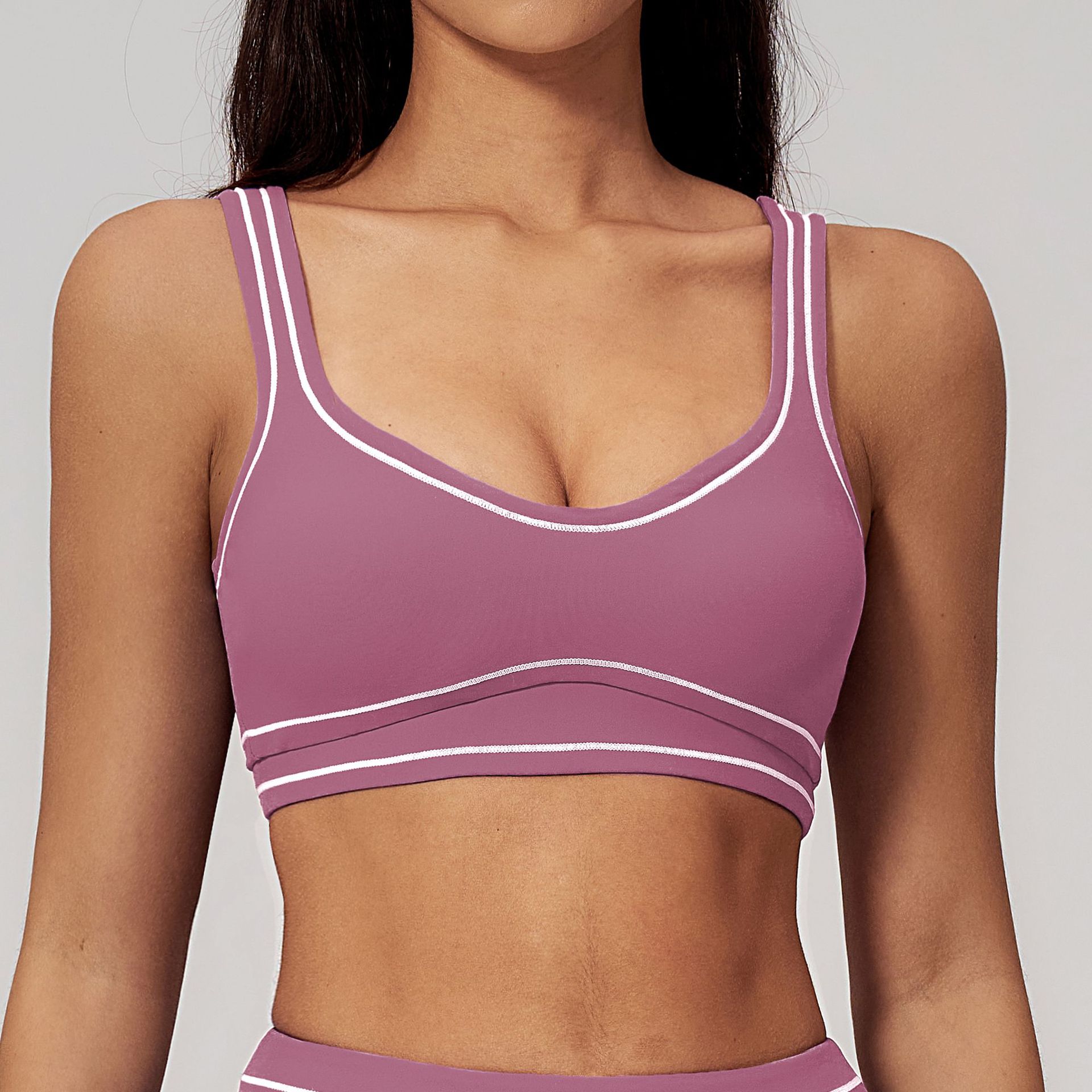 Sutiã Esportivo Feminino 2026: - Bralette Triangle Set avaliação e preço
