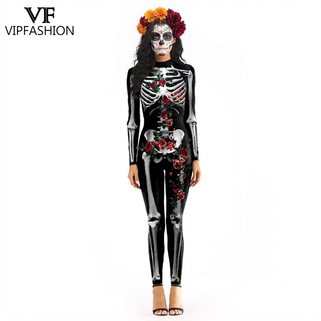 Fantasia de Halloween para Mul - Romper Floral Print avaliação e preço