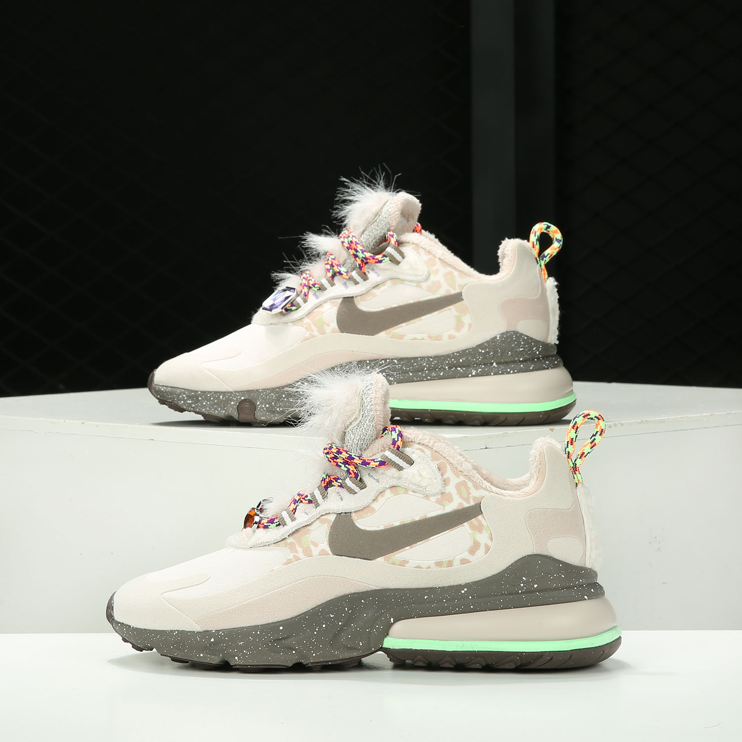 Nike genuíno AIR MAX 270 REACT - Nike Shoes Air Max 270 avaliação e preço